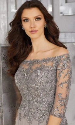 MGNY By Mori Lee - 71621 Crystal Beaded Off-Shoulder Chiffon Gown 7 MGNY By Mori Lee - 71621 Crystal Beaded Off-Shoulder Chiffon Gown -Fashion wedding dress mgny by mori lee 71621 crystal beaded off shoulder chiffon gown mother of the bride dresses 28781533167699