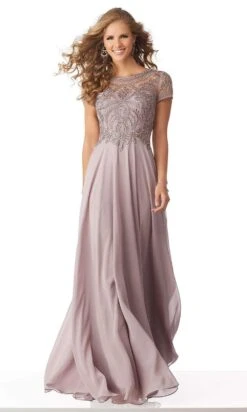 MGNY By Mori Lee - 71824 Embellished Bateau Chiffon A-line Dress 8 MGNY By Mori Lee - 71824 Embellished Bateau Chiffon A-line Dress -Fashion wedding dress mgny by mori lee 71824 embellished bateau chiffon a line dress mother of the bride dresses 28119689723987