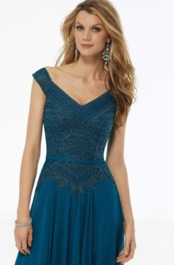 MGNY By Mori Lee - 72134 Embroidered Off-Shoulder A-line Gown 9 MGNY By Mori Lee - 72134 Embroidered Off-Shoulder A-line Gown -Fashion wedding dress mgny by mori lee 72134 embroidered off shoulder a line gown mother of the bride dresses 28211180372051