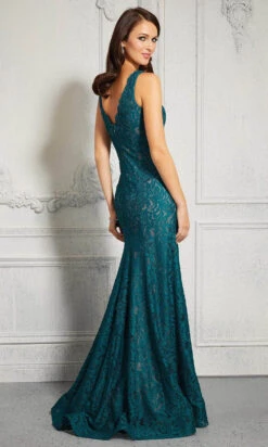 Front Page -Fashion wedding dress mgny by mori lee 72416 embroidered lace v neck a line gown evening dresses 28428214796371