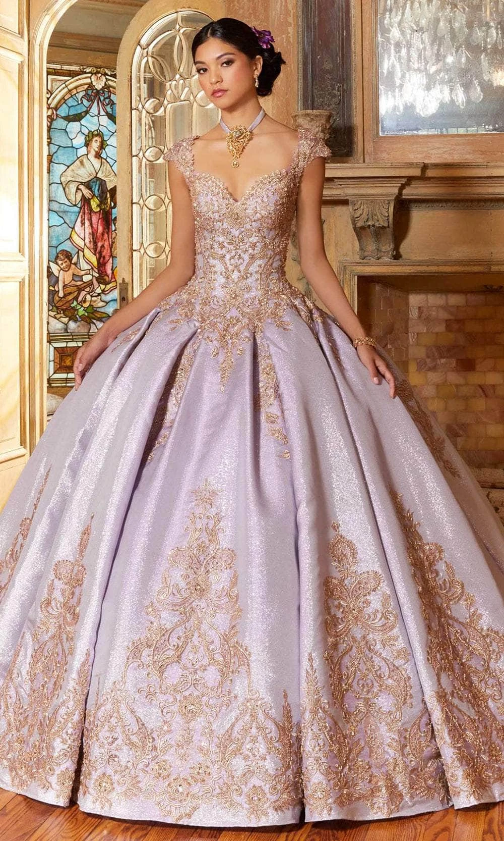 Mori Lee 34062 - Sweetheart Bodice Quinceanera Ballgown 1 Mori Lee 34062 - Sweetheart Bodice Quinceanera Ballgown