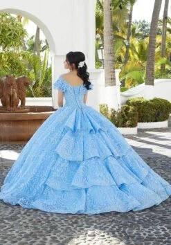Mori Lee 34072 - Ruffled Off-Shoulder Quinceanera Ballgown -Fashion wedding dress mori lee 34072 ruffled off shoulder quinceanera ballgown special occasion dress 31366107070547