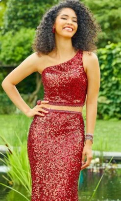 Mori Lee 47023 - Two-piece Asymmetric Long Gown -Fashion wedding dress mori lee 47023 two piece asymmetric long gown special occasion dress 29853598580819