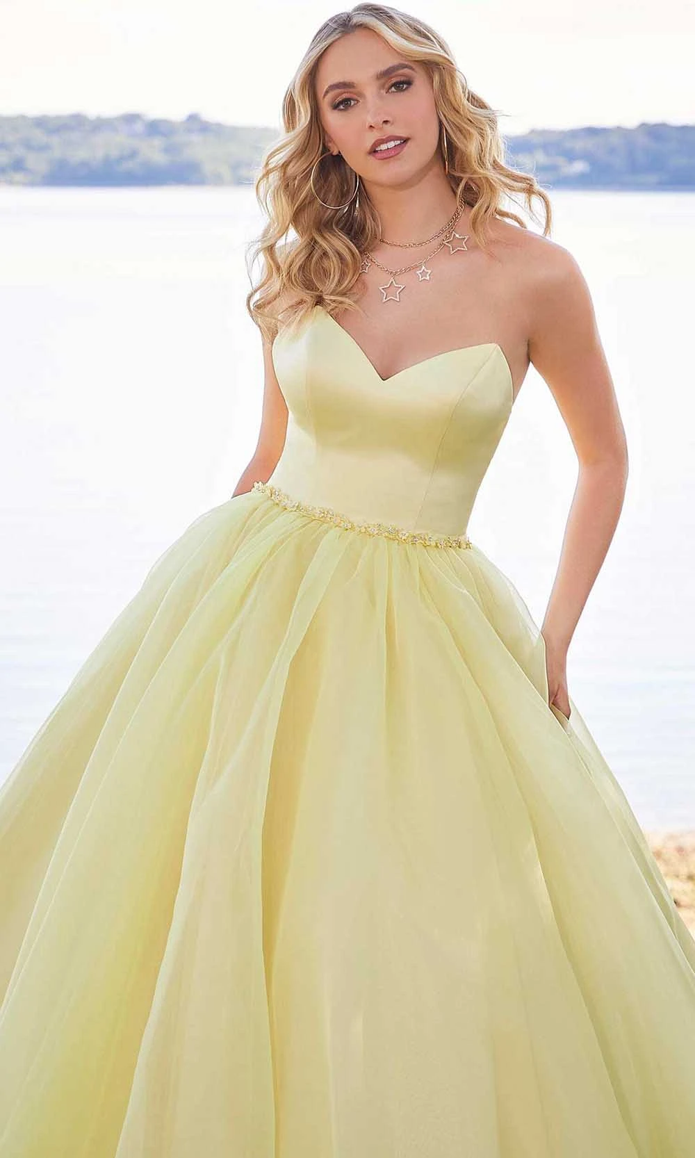 Mori Lee 47040 - Strapless Sweetheart Neckline Ball Gown 2 Mori Lee 47040 - Strapless Sweetheart Neckline Ball Gown - Image 2