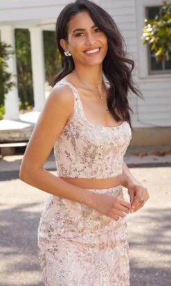 Mori Lee 47043 - Two-piece Sleeveless Square Neck Long Gown -Fashion wedding dress mori lee 47043 two piece sleeveless square neck long gown special occasion dress 29853665591379