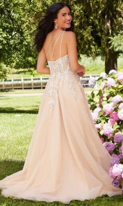 Mori Lee 47063 - Asymmetric Neckline Formal Gown -Fashion wedding dress mori lee 47063 asymmetric neckline formal gown prom dresses 29865051422803