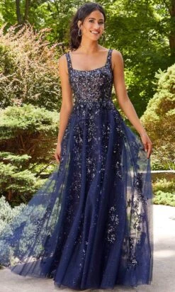 Mori Lee 47066 - Sleeveless Square Neck Formal Gown -Fashion wedding dress mori lee 47066 sleeveless square neck formal gown prom dresses 29865132589139