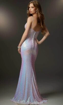 Mori Lee 48002 - Sequined Sleeveless Evening Dress 8 Mori Lee 48002 - Sequined Sleeveless Evening Dress -Fashion wedding dress mori lee 48002 sequined sleeveless evening dress evening dresses 31998023106643