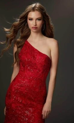 Mori Lee 48016 - Embroidered Lace-Up Prom Gown -Fashion wedding dress mori lee 48016 embroidered lace up prom gown prom dresses 31989601042515