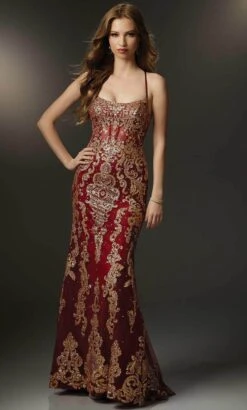 Mori Lee 48018 - Corset Beaded Evening Gown -Fashion wedding dress mori lee 48018 corset beaded evening gown evening dresses 32001902215251