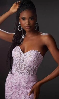 Mori Lee 48052 - Embroidered Strapless Prom Dress -Fashion wedding dress mori lee 48052 embroidered strapless prom dress prom dresses 32017404985427