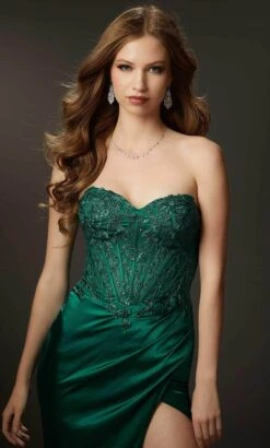 Mori Lee 48054 - Strapless Corset Bodice Prom Dress 7 Mori Lee 48054 - Strapless Corset Bodice Prom Dress -Fashion wedding dress mori lee 48054 strapless corset bodice prom dress evening dresses 32017428774995