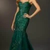 Mori Lee 48070 - Embellished Mermaid Prom Gown