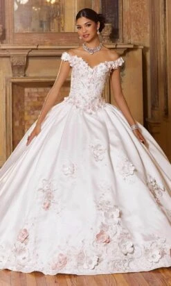 Mori Lee 60153 - Appliqued Satin Quinceanera Ballgown 9 Mori Lee 60153 - Appliqued Satin Quinceanera Ballgown -Fashion wedding dress mori lee 60153 appliqued satin quinceanera ballgown ball gowns 31384201166931