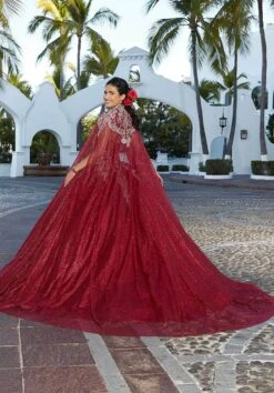 Mori Lee 60166 - Glittered Tulle Quinceanera Ballgown -Fashion wedding dress mori lee 60166 glittered tulle quinceanera ballgown ball gowns 31384297242707