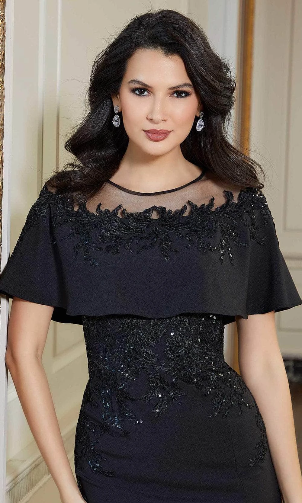 Mori Lee 72601 - Embroidered Illusion Evening Dress 2 Mori Lee 72601 - Embroidered Illusion Evening Dress - Image 2