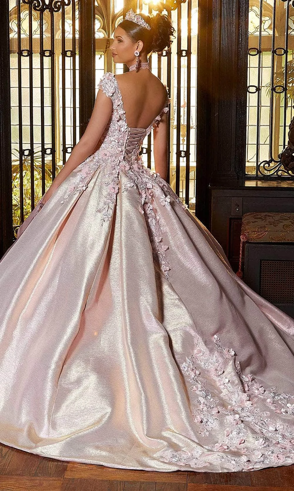 Mori Lee 89331 - Embellished Tulle Quinceañera Dress 2 Mori Lee 89331 - Embellished Tulle Quinceañera Dress - Image 2