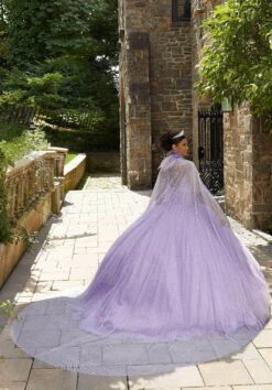 Mori Lee 89334 - Arm Sleeved Feathered Crystal Ballgown -Fashion wedding dress mori lee 89334 arm sleeved feathered crystal ballgown special occasion dress 31366140526675