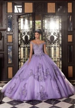 Mori Lee 89340 - Basque Waist Quinceanera Ballgown -Fashion wedding dress mori lee 89340 basque waist quinceanera ballgown special occasion dress 31366103302227