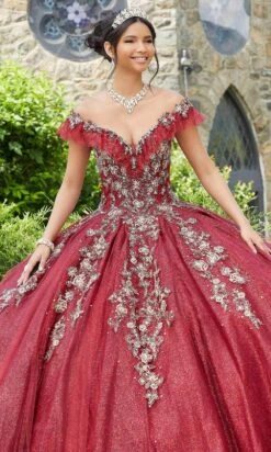Mori Lee 89342 - Appliqued V-Neck Quinceañera Dress 13 Mori Lee 89342 - Appliqued V-Neck Quinceañera Dress -Fashion wedding dress mori lee 89342 appliqued v neck quinceanera dress ball gowns 31386683965523