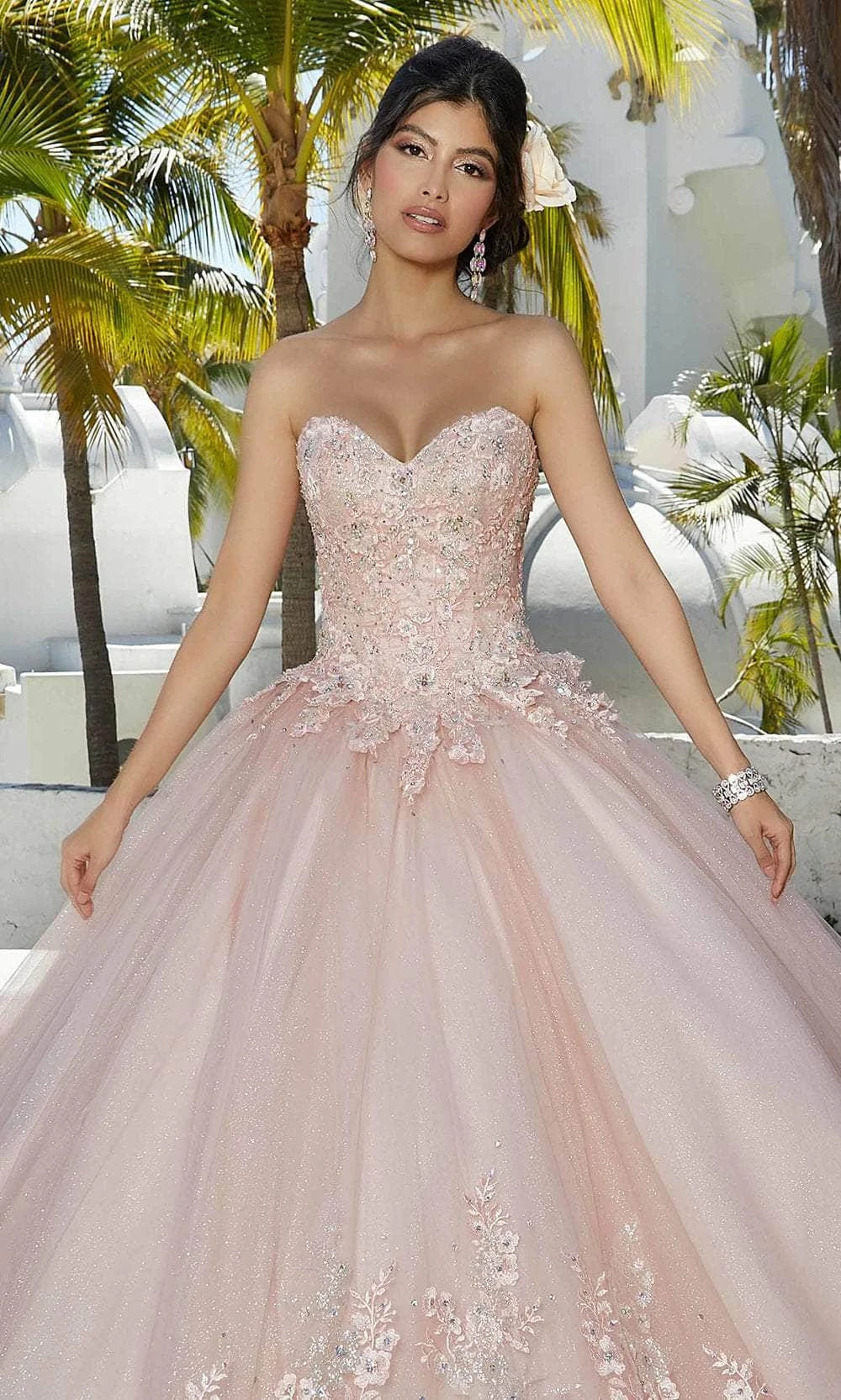 Mori Lee 89354 - Appliqued Sweetheart Quinceañera Dress 7 Mori Lee 89354 - Appliqued Sweetheart Quinceañera Dress - Image 7