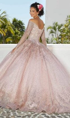 Mori Lee 89355 - Beaded Long Sleeves Quinceñera Dress -Fashion wedding dress mori lee 89355 beaded long sleeves quincenera dress prom dresses 31386847084627