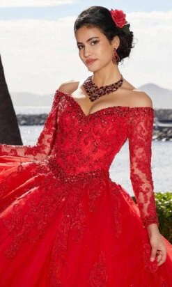 Mori Lee 89360 - Shimmered Tulle Quinceañera Dress -Fashion wedding dress mori lee 89360 shimmered tulle quinceanera dress prom dresses 31392836223059