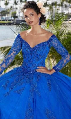 Mori Lee 89360 - Shimmered Tulle Quinceañera Dress -Fashion wedding dress mori lee 89360 shimmered tulle quinceanera dress prom dresses 31392836550739