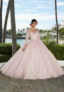 Mori Lee 89360 - Shimmered Tulle Quinceañera Dress -Fashion wedding dress mori lee 89360 shimmered tulle quinceanera dress special occasion dress 31366130106451