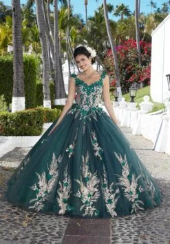 Mori Lee 89362 - Floral Appliqued Quinceañera Dress 16 Mori Lee 89362 - Floral Appliqued Quinceañera Dress -Fashion wedding dress mori lee 89362 floral appliqued quinceanera dress special occasion dress 31366131220563