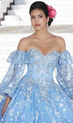 Mori Lee 89366 - Floral Embroidered Strapless Ballgown -Fashion wedding dress mori lee 89366 floral embroidered strapless ballgown ball gowns 31393172357203