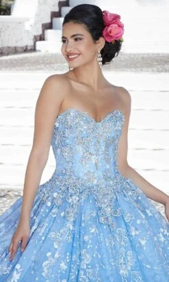 Mori Lee 89366 - Floral Embroidered Strapless Ballgown -Fashion wedding dress mori lee 89366 floral embroidered strapless ballgown ball gowns 31393172422739