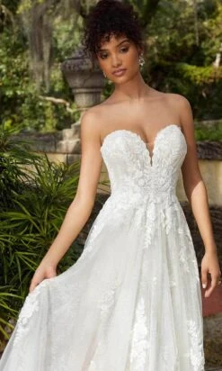 Mori Lee Bridal 2480 - Strapless Sweetheart A-Line Wedding Gown 5 Mori Lee Bridal 2480 - Strapless Sweetheart A-Line Wedding Gown -Fashion wedding dress mori lee bridal 2480 strapless sweetheart a line wedding gown wedding dresses 30805392621651