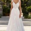 Mori Lee Bridal 2482 - Sleeveless Sweetheart Wedding Dress