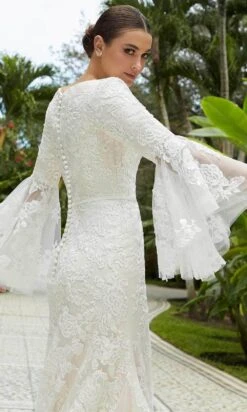 Mori Lee Bridal 30123 - Bateau Neck Elbow Length Sleeve Wedding Dress -Fashion wedding dress mori lee bridal 30123 bateau neck elbow length sleeve wedding dress wedding dresses 30805440856147