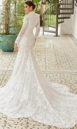 Mori Lee Bridal 30125 - Long Sleeve A-Line Wedding Dress -Fashion wedding dress mori lee bridal 30125 long sleeve a line wedding dress wedding dresses 30805488795731