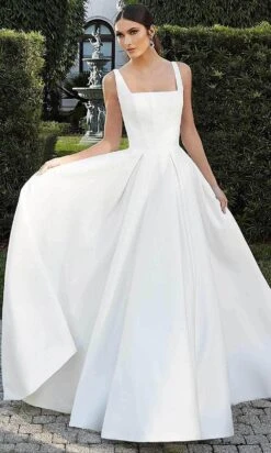 Mori Lee Bridal 5975 - Sleeveless Square Neck Wedding Dress