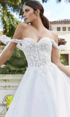 Mori Lee Bridal 5983 - Draped Straps Bridal Gown -Fashion wedding dress mori lee bridal 5983 draped straps bridal gown wedding dresses 30805634318419