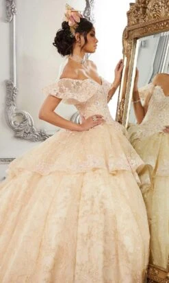 Vizcaya By Mori Lee - 34051 Sweetheart Appliqued Ball Gown -Fashion wedding dress vizcaya by mori lee 34051 sweetheart appliqued ball gown quinceanera dresses 28414921277523