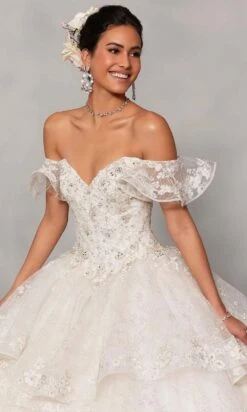 Vizcaya By Mori Lee - 34051 Sweetheart Appliqued Ball Gown -Fashion wedding dress vizcaya by mori lee 34051 sweetheart appliqued ball gown quinceanera dresses 28414921343059