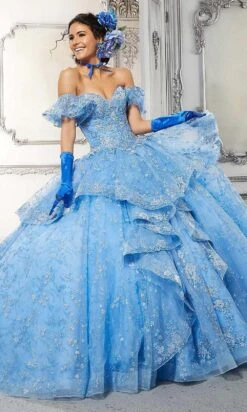 Vizcaya By Mori Lee - 34051 Sweetheart Appliqued Ball Gown -Fashion wedding dress vizcaya by mori lee 34051 sweetheart appliqued ball gown quinceanera dresses 28414921474131