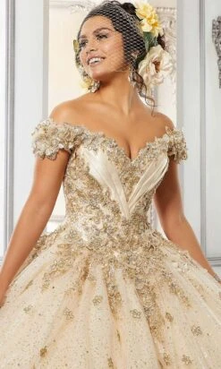 Vizcaya By Mori Lee - 34054 Off Shoulder Embroidered Ball Gown -Fashion wedding dress vizcaya by mori lee 34054 off shoulder embroidered ball gown quinceanera dresses 28428100010067