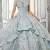 Vizcaya By Mori Lee - 34055 Sweetheart Natural Ball Gown