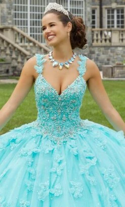 Vizcaya By Mori Lee 34084 - Glittered Tulle Ballgown -Fashion wedding dress vizcaya by mori lee 34084 glittered tulle ballgown ball gowns 32021206302803