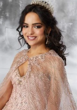 Vizcaya By Mori Lee - 89199 Pearl-Ornate Glitter Mesh Ballgown 11 Vizcaya By Mori Lee - 89199 Pearl-Ornate Glitter Mesh Ballgown -Fashion wedding dress vizcaya by mori lee 89199 pearl ornate glitter mesh ballgown quinceanera dresses 28149903851603