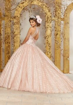 Vizcaya By Mori Lee - 89221 Chandelier Garlanded Halter Ballgown 8 Vizcaya By Mori Lee - 89221 Chandelier Garlanded Halter Ballgown -Fashion wedding dress vizcaya by mori lee 89221 chandelier garlanded halter ballgown quinceanera dresses 28150216458323