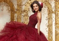 Vizcaya By Mori Lee - 89227 Crystal Beaded Halter Neck Tulle Ballgown 9 Vizcaya By Mori Lee - 89227 Crystal Beaded Halter Neck Tulle Ballgown -Fashion wedding dress vizcaya by mori lee 89227 crystal beaded halter neck tulle ballgown quinceanera dresses 12768294666323