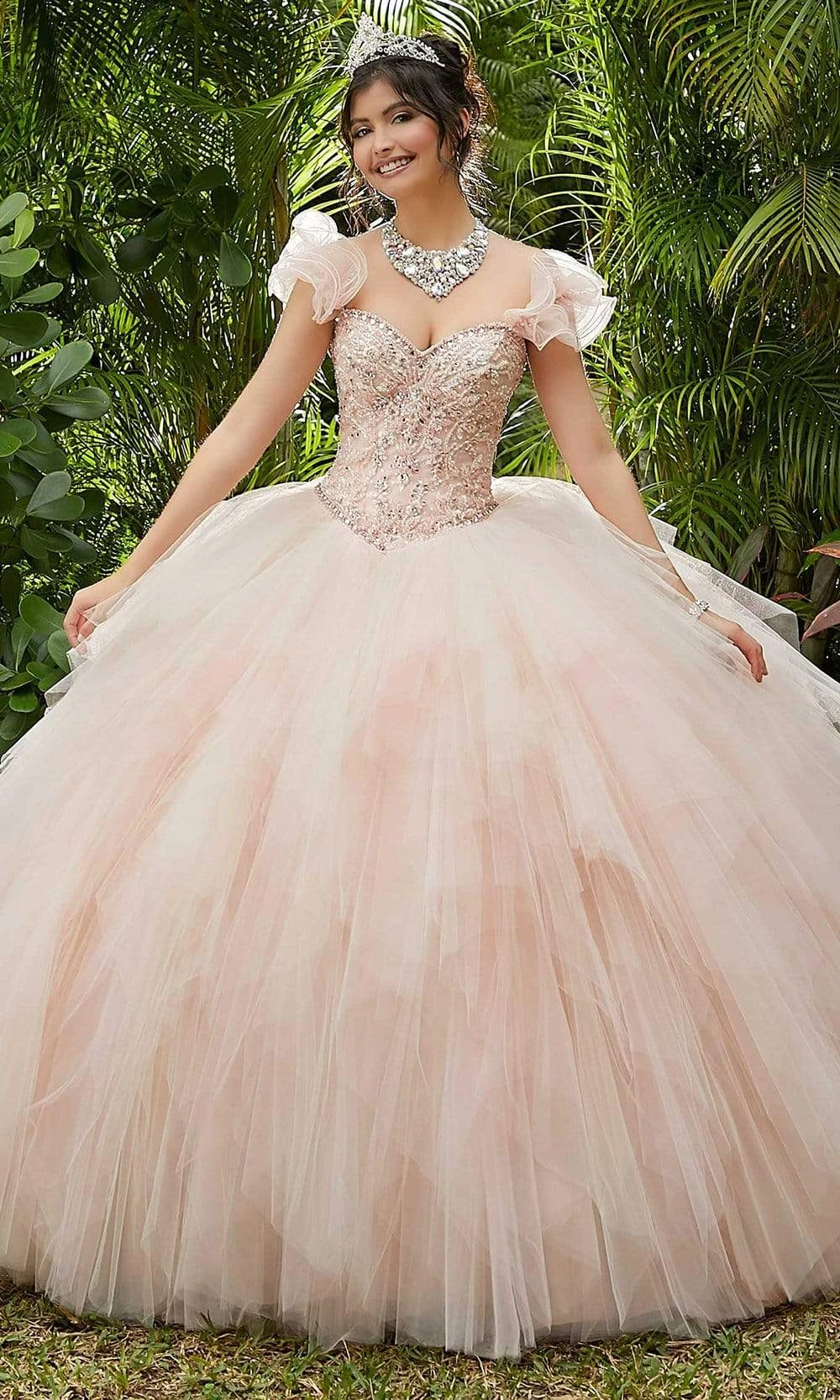 Vizcaya By Mori Lee - 89283 Embroidered Sweetheart Sparkle Tulle Ballgown 1 Vizcaya By Mori Lee - 89283 Embroidered Sweetheart Sparkle Tulle Ballgown