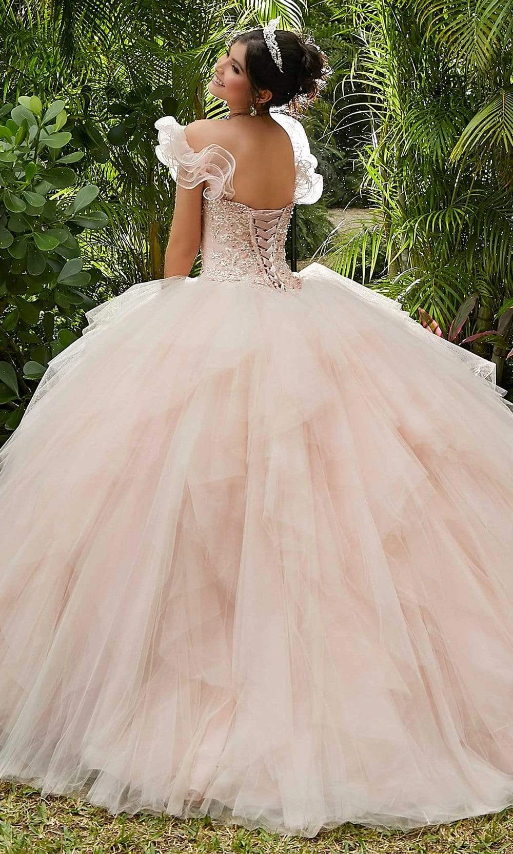 Vizcaya By Mori Lee - 89283 Embroidered Sweetheart Sparkle Tulle Ballgown 2 Vizcaya By Mori Lee - 89283 Embroidered Sweetheart Sparkle Tulle Ballgown - Image 2