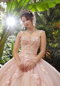Vizcaya By Mori Lee - 89286 Floral Applique Sweetheart Ballgown -Fashion wedding dress vizcaya by mori lee 89286 floral applique sweetheart ballgown quinceanera dresses 28789971484755